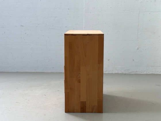 Solid Wood Chest of Drawers – 5 Drawers, Beech Look (photo 14 of 14)