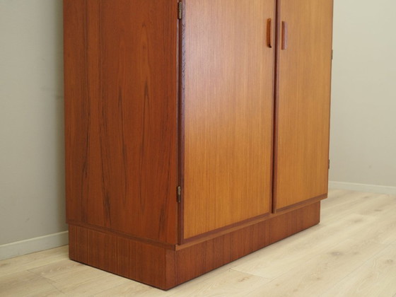 Image 1 of Armoire en teck, design danois, années 1970, fabricant : Omann Jun