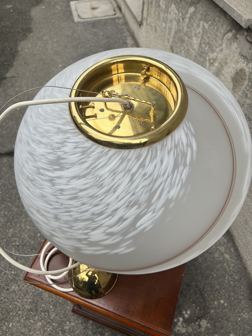 Murano kroonluchter. Vervaardigd met oog voor detail.