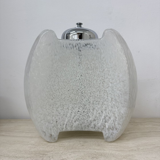 Image 1 of Lampadaire en verre italien de style Mid Century Carlo Nason pour Mazzega, années 1970