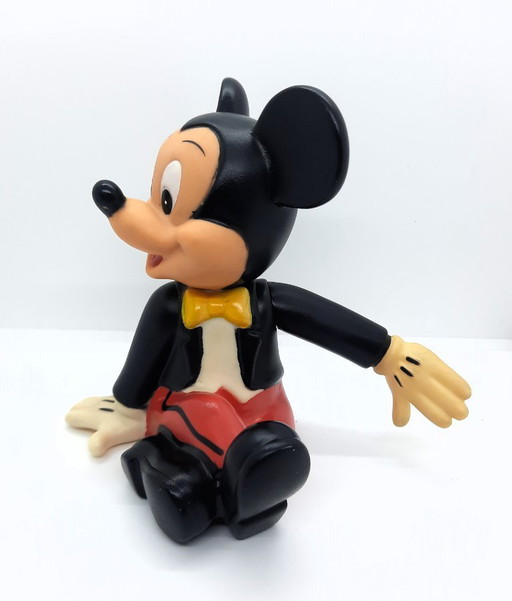 Vintage Mickey Mouse Disney money box rubber