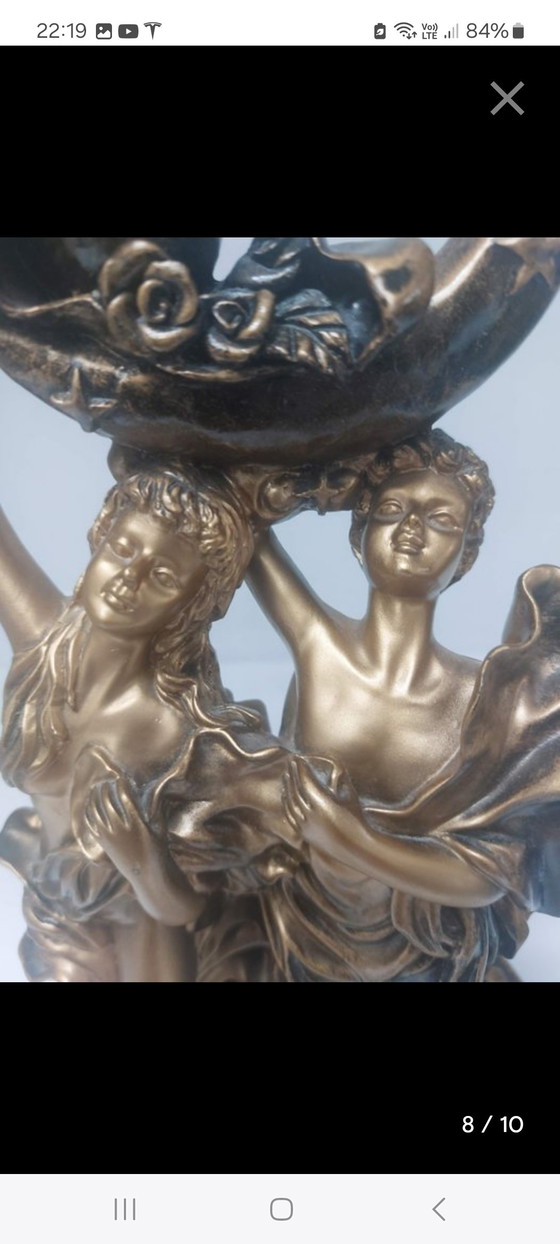 Image 1 of The Two Nymphs with the Crescent