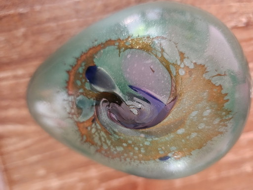 Mouth-blown egg seventies