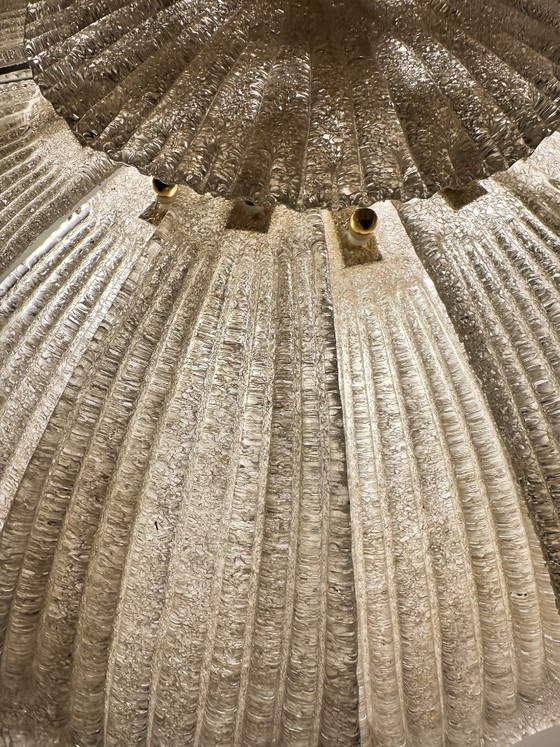 Plafoniera vintage Barovier e Toso, Barovier & Toso, Plafoniere, Ottone, Dorato (foto 15 di 15)