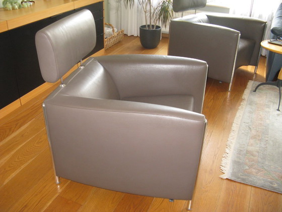 Image 1 of 2x sillones Leolux OBLOMOV