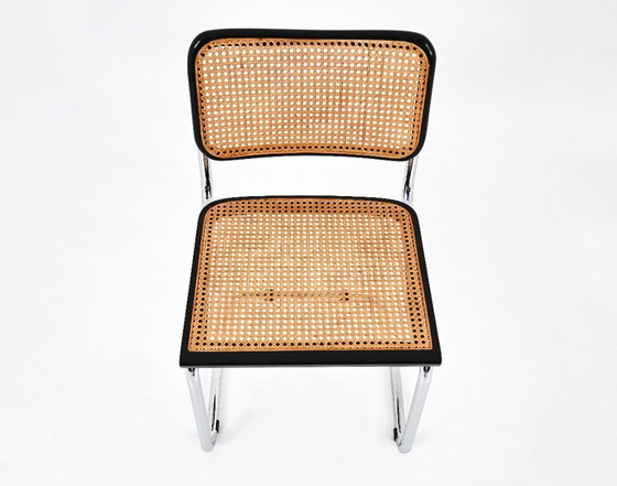 Image 1 of Chaises de salle à manger Style B32 par Marcel Breuer, ensemble de 4