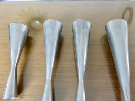 Serie van 4 diabolo kandelaars, model "Göta" ontworpen door Erika Pekkari voor Ikea, 1990 (photo 9 of 10)