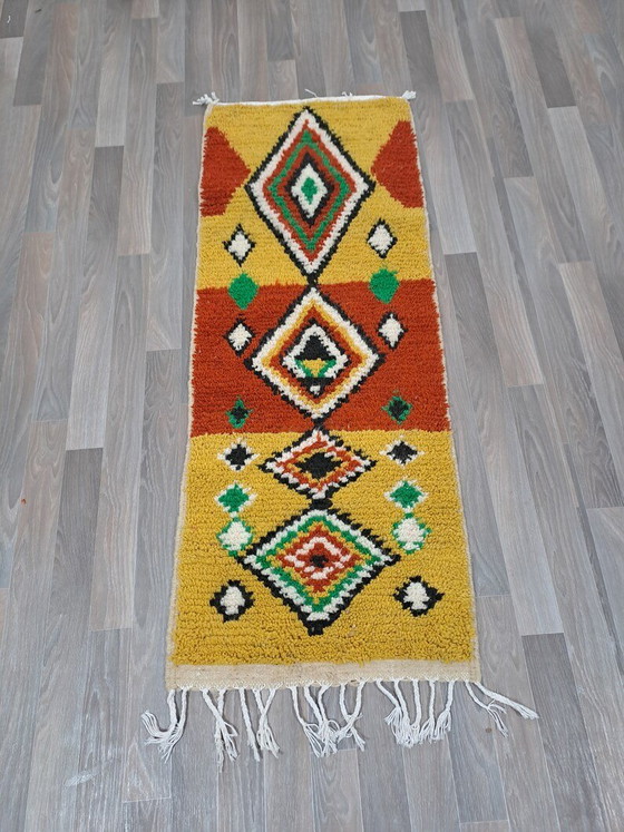 Handgefertigtes Laufband aus Wolle, 250 x 70 cm – Teppiche & Läufer, Wool (photo 7 of 11)