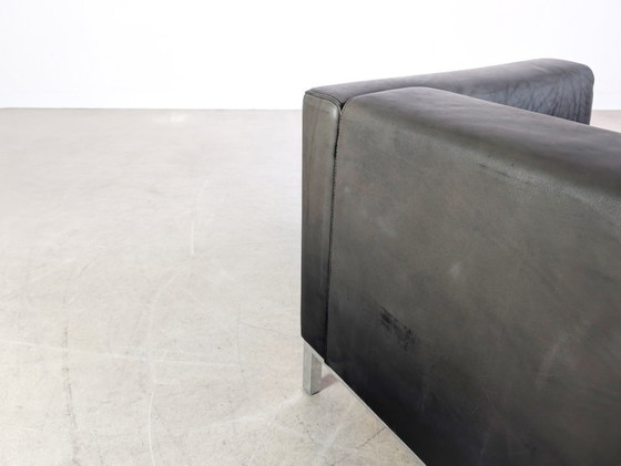 Image 1 of Originele de Sede DS-0040 lederen design fauteuil, zwart