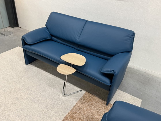 Image 1 of Divano Leolux Bora Beta a 2,5 posti in pelle blu