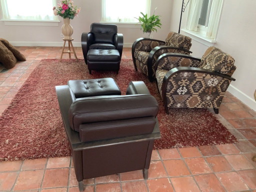 4x Bench Zarah + 2x voetenbankje