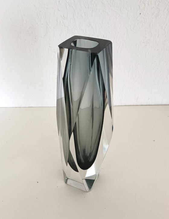 Image 1 of Jarrón Sommerso de Murano en gris