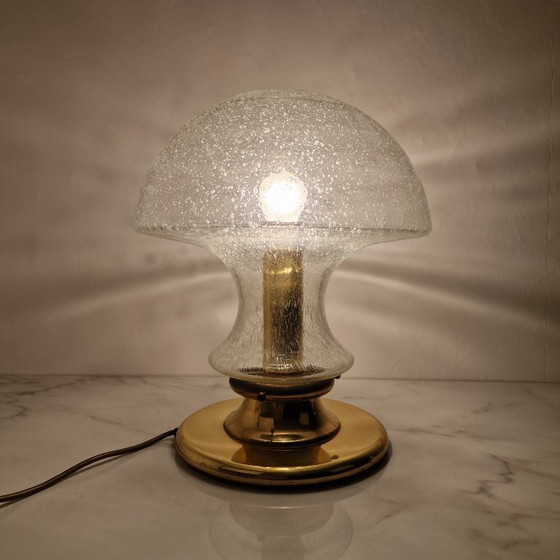 Image 1 of Grote sculpturale tafellamp van Baum-Leuchten, Neheim-Hüsten, Duitsland, jaren 70.