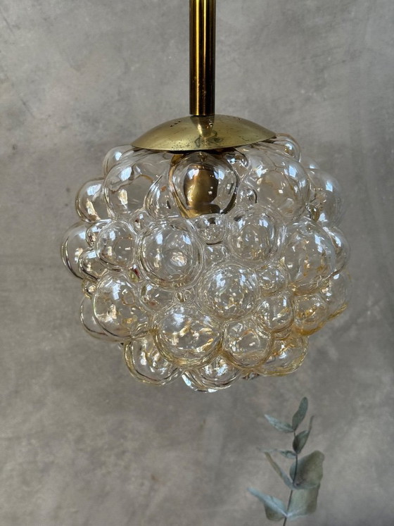 Vintage Design Lamp - Helena Tynell - Bubble Pendant Lamp – Copper, Glass (photo 9 of 10)