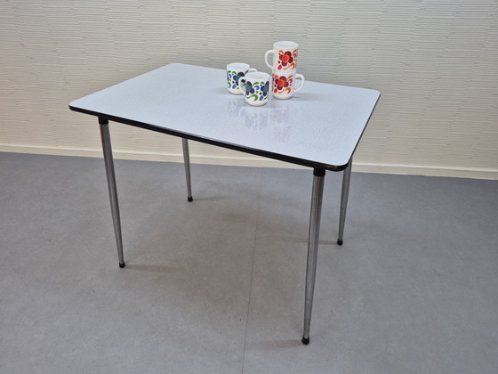 Image 1 of Brabantia dining table. Vintage Formica kitchen table.