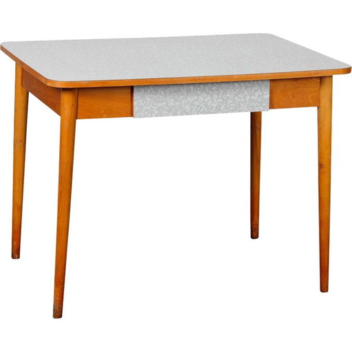 Tavolo in formica vintage ceco, 1960