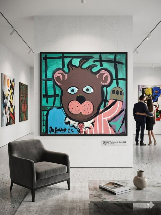 Image 1 of L'orso imprenditore gigante 