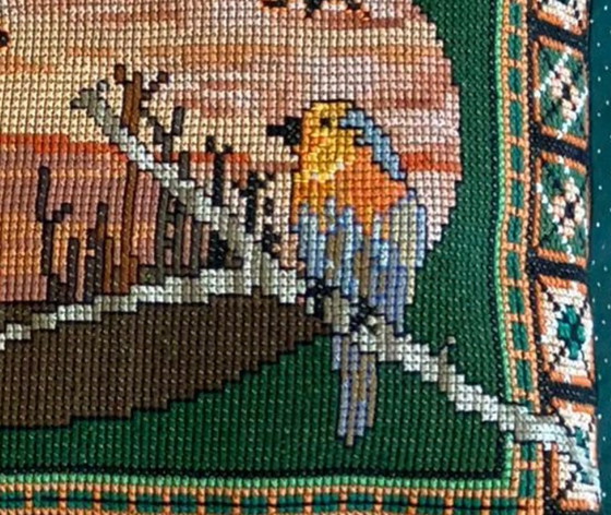 Image 1 of Handmade cushion 35x45 cm