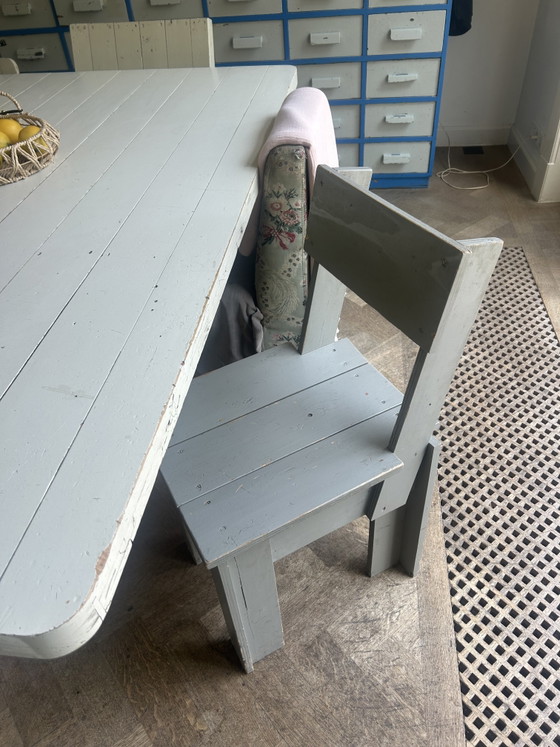 Image 1 of Piet Hein Eek dining table set custom made