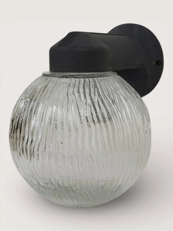 Applique da esterno, anni '70 – Crystal, Glass (photo 7 of 11)