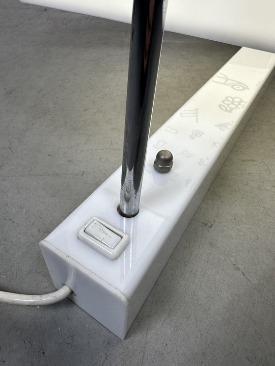 Image 1 of Lampe murale vintage pour test de lecture (cabinet d'ophtalmologie)