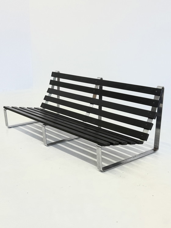 Image 1 of Divano a doghe vintage di Kho Liang Ie per Artifort