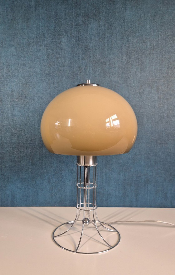 Image 1 of Vintage table lamp - Herda mushroom - 1970s