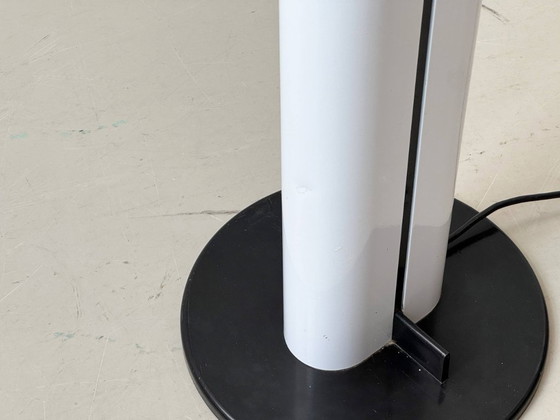 Image 1 of Megaron floor lamp in white by Gianfranco Frattini for Artemide, 1970s
