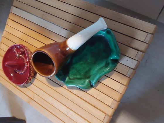 Image 1 of 2 cendriers kitsch marque JOAL 