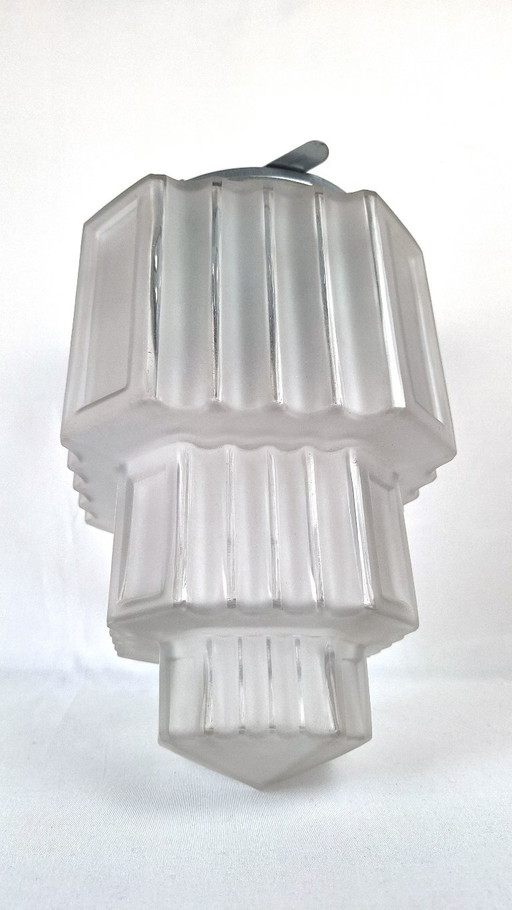 Skryscraper Art Deco Deckenleuchte – plafondlampen, Glass (photo 2 of 19)