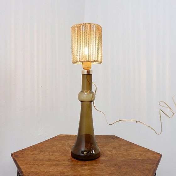 Image 1 of Lámpara de mesa de cristal diseñada por Nanny Still para Raak, Países Bajos, década de 1960