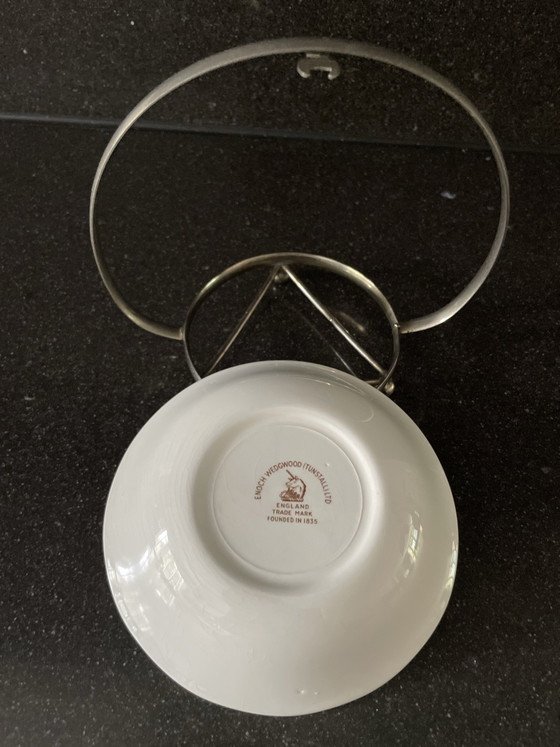 Enoch Wedgwood Bonbonnière – Stoviglie, Porcellana, Metallo (photo 8 of 12)