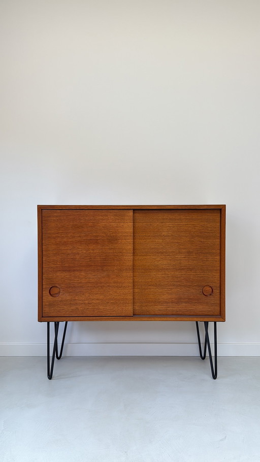 Teak wooden two door cabinet