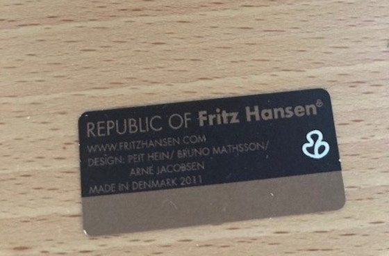 Image 1 of Tavolo Superellipse di Bruno Mathsson e Piet Hein per Fritz Hansen