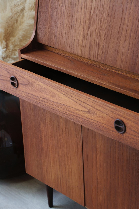 Image 1 of English teak desk - 1960s