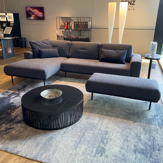 Image 1 of Rolf Benz Yuna corner sofa with ottoman