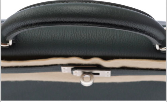 Image 1 of Sac Hermes Kelly 25 en Cuir Vert - 103493