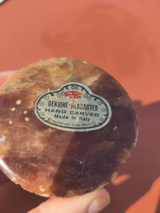 Image 1 of Vintage alabaster set Volterra 1960s or 1970s