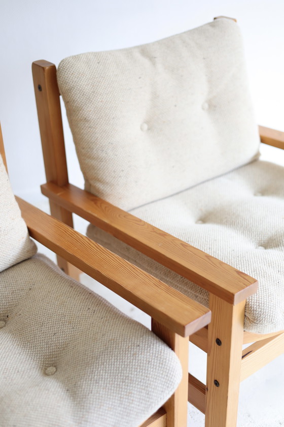 Image 1 of Set van 2 fauteuils Thuka Denemarken, jaren 70