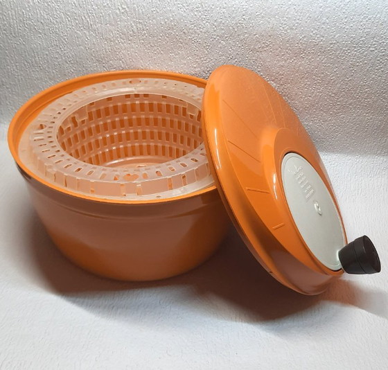 Image 1 of (W010) Moulinex Salad Garland vintage 313.0.00 – Arancione, in ottime condizioni (anni '70)
