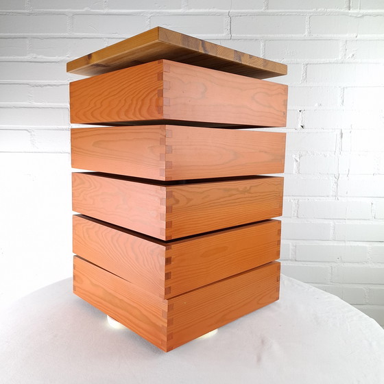 Image 1 of Armoire murale vintage à tiroirs Ikea Herbert des années 90