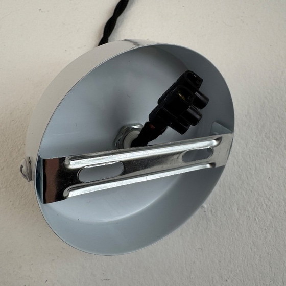 Image 1 of PAIRE D’ANCIENNES SUSPENSIONS EN OPALINE VINTAGE