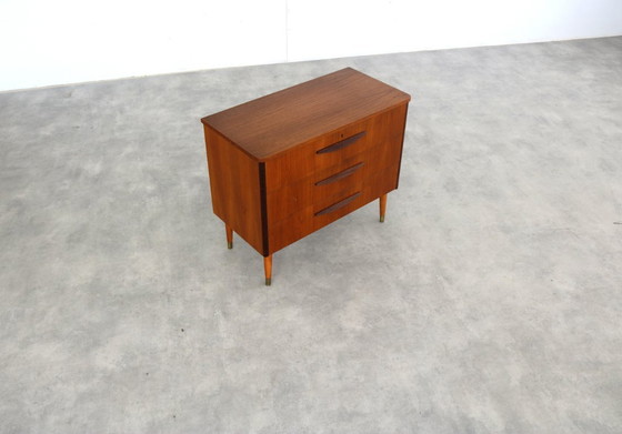 Image 1 of vintage teak Zweedse ladenkast 