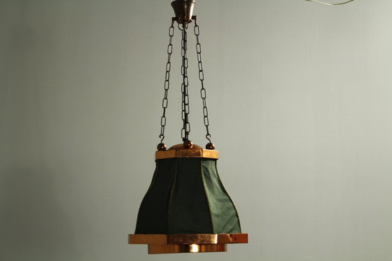 Image 1 of Copper Pendant Lamp, Sweden, 1950s