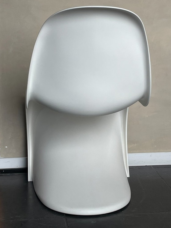 Image 1 of Set di 4 sedie originali Vitra Panton modello S – Design (bianche)