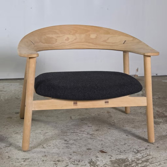 Henrik Bonnelycke, modèle # 102 Lounge Chair Design Danois, Fauteuils, Bois, Noir (photo 16 sur 17)