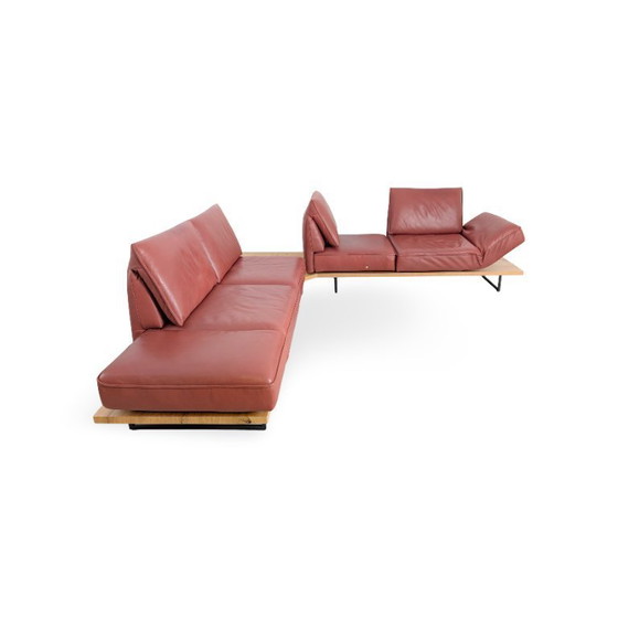 Image 1 of Original Koinor Phoenix corner sofa, designer couch, aniline leather, brown