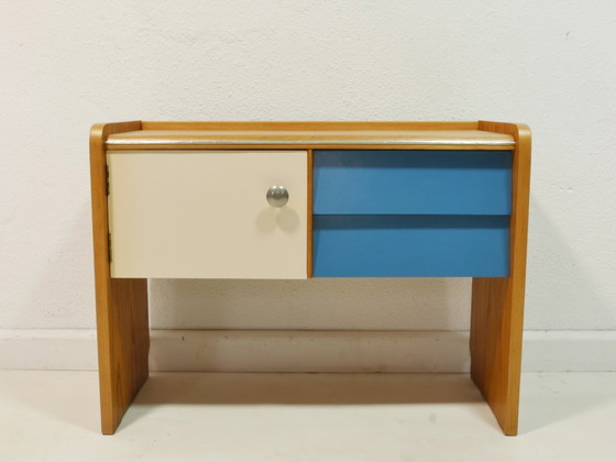 Image 1 of Vintage vestibule suite / set van vestibule kapstok, jaren '60, Duitsland