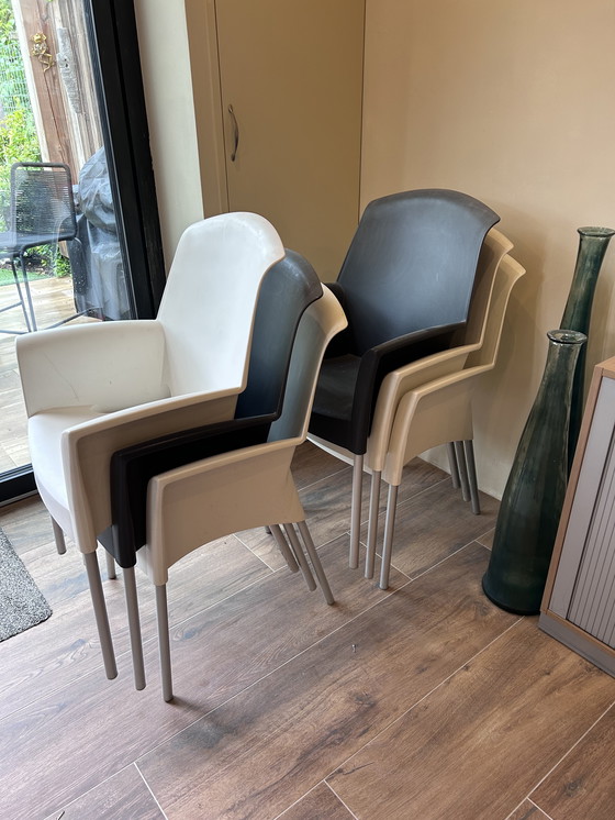 Image 1 of 6 Philippe Starck stoelen