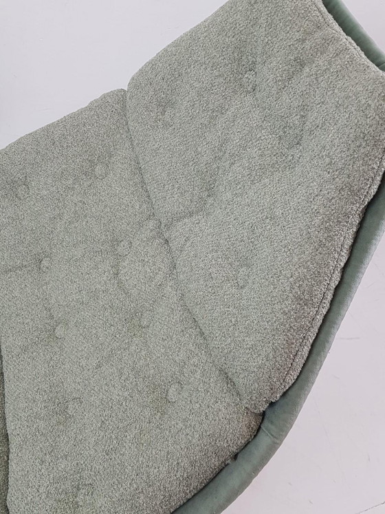 Artifort F588 Groen Ploegstof Monza Multi Nieuw – Fauteuils, Metal, Textile (photo 11 of 15)